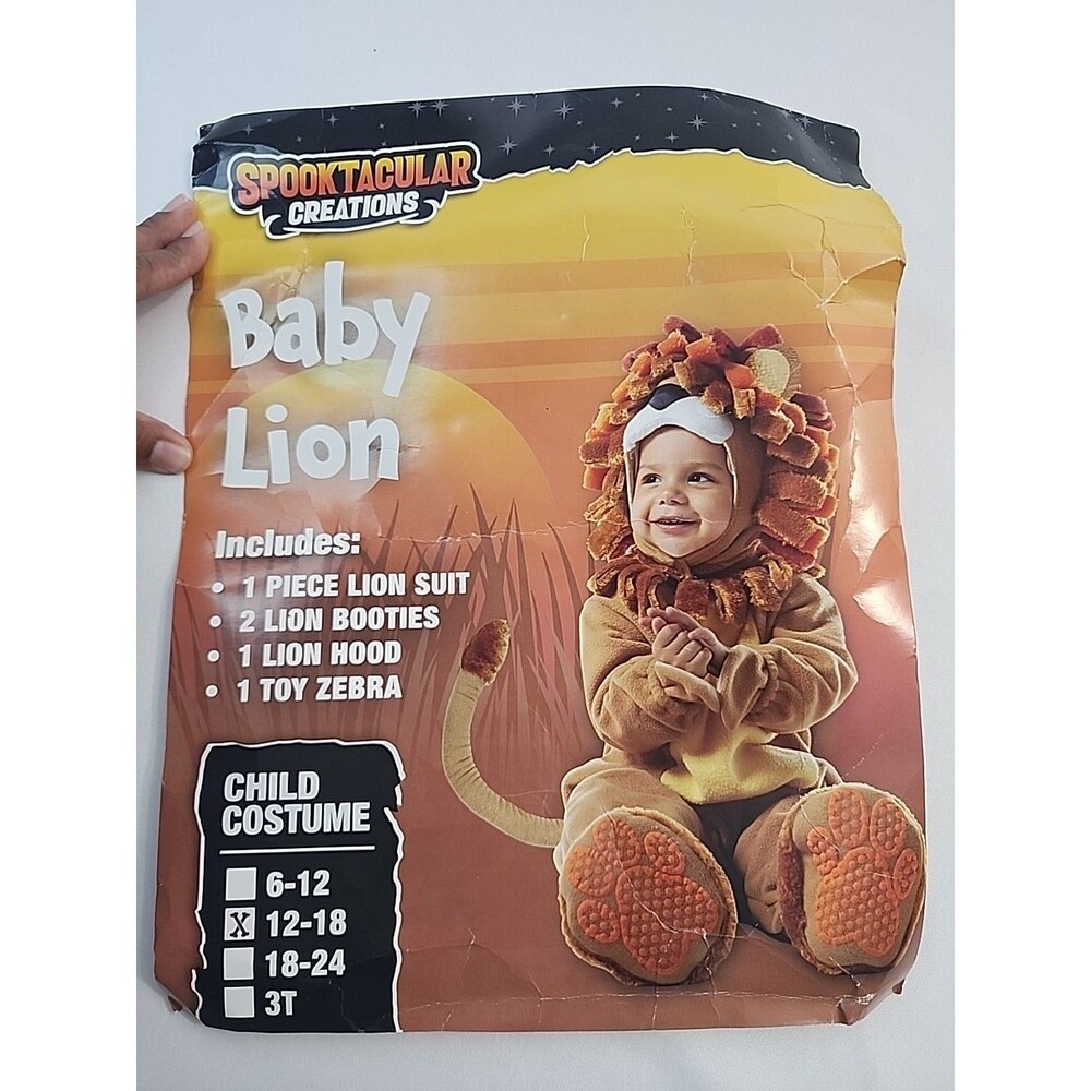 Spooktacular Creations Lion Size 12-18 Months Toddler